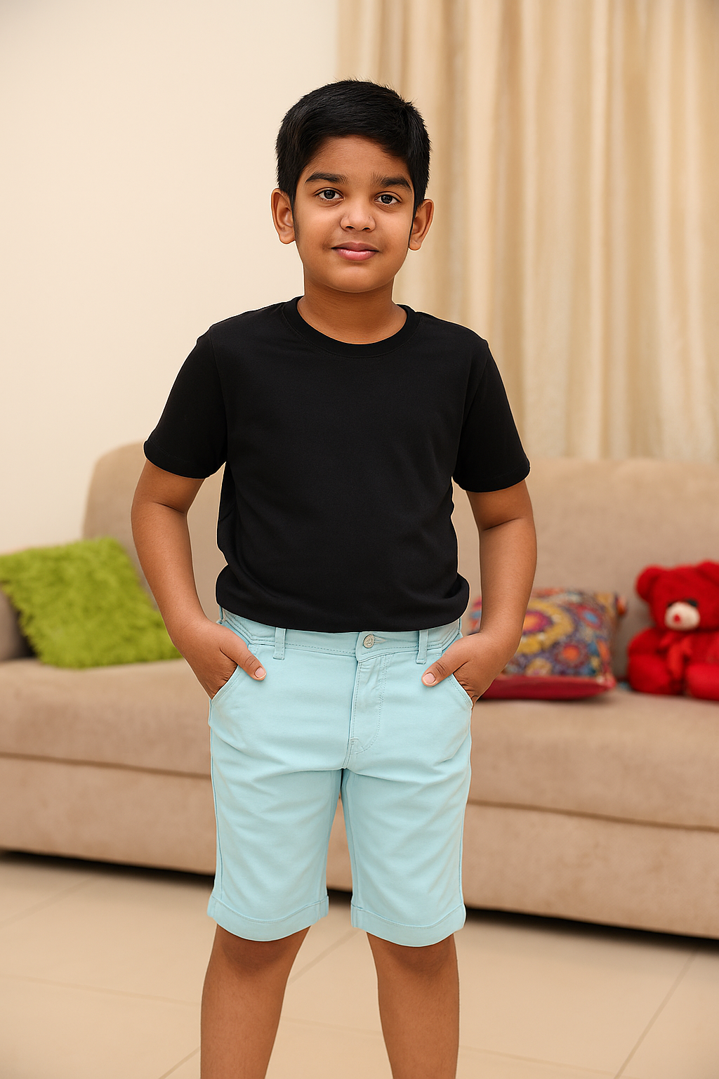 Boy Cotton Shorts