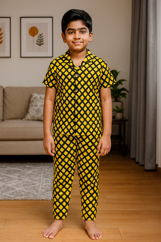 Kids Collar Co-ord Set