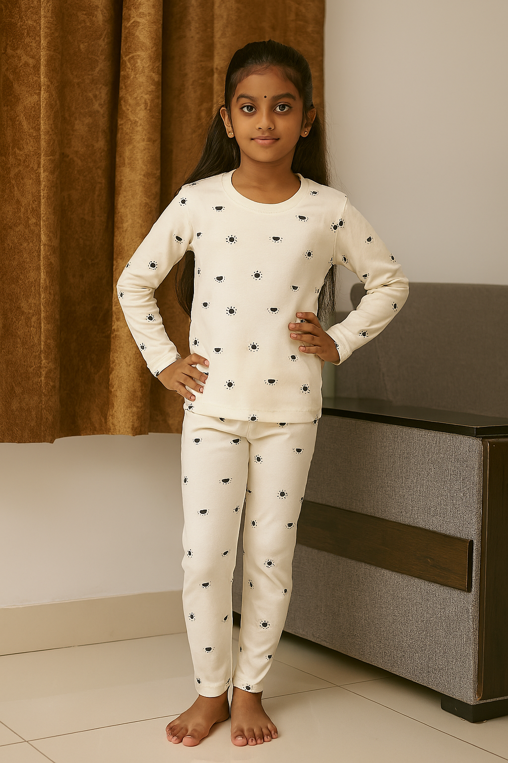 Kids Full Sleeve Pant Co-ord Set