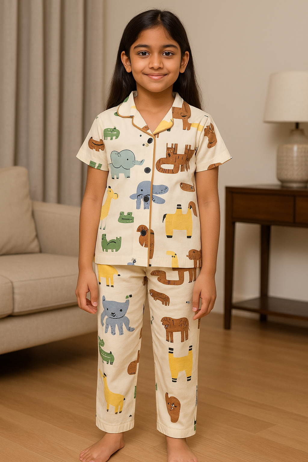 Kids Collar Co-ord Set