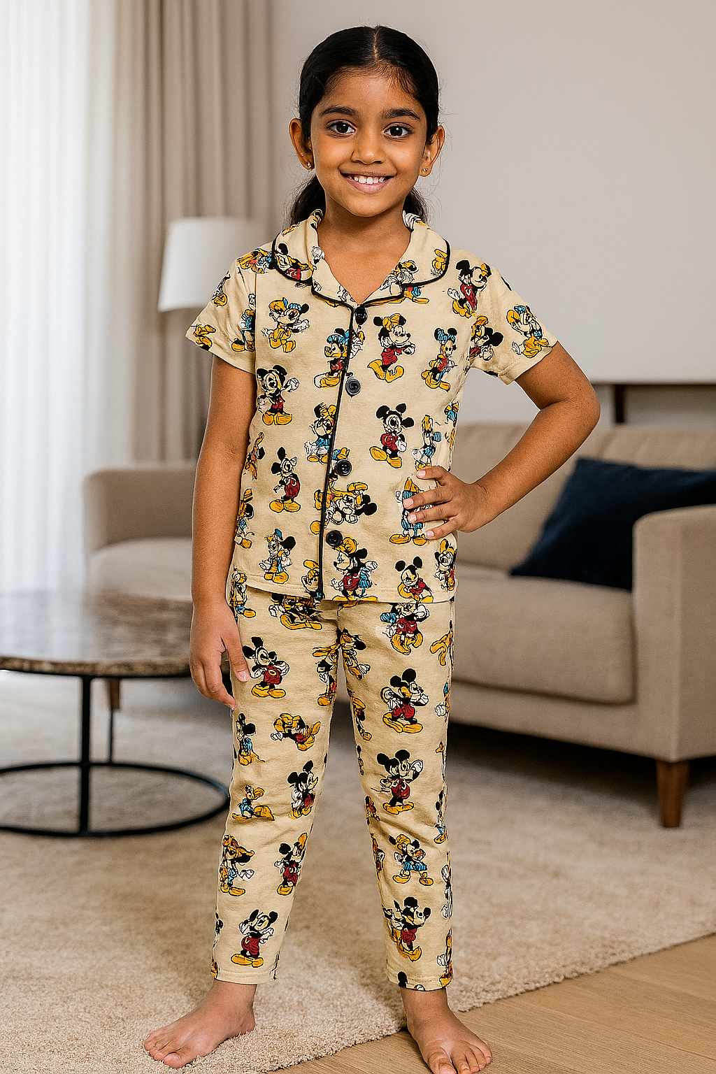 Kids Collar Co-ord Set