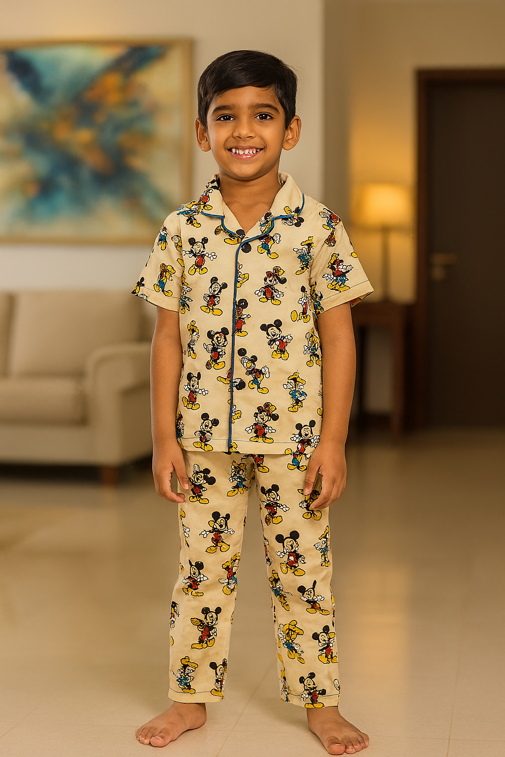 Kids Collar Co-ord Set