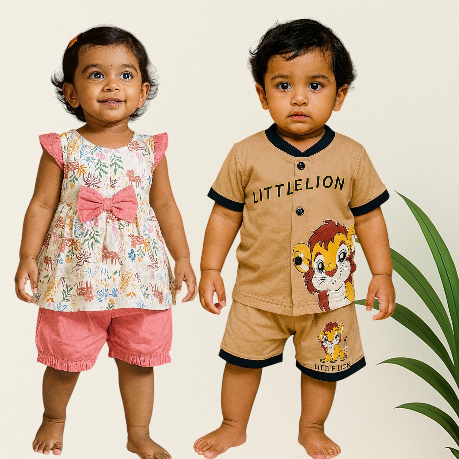 Premium Cotton Shorts Set
