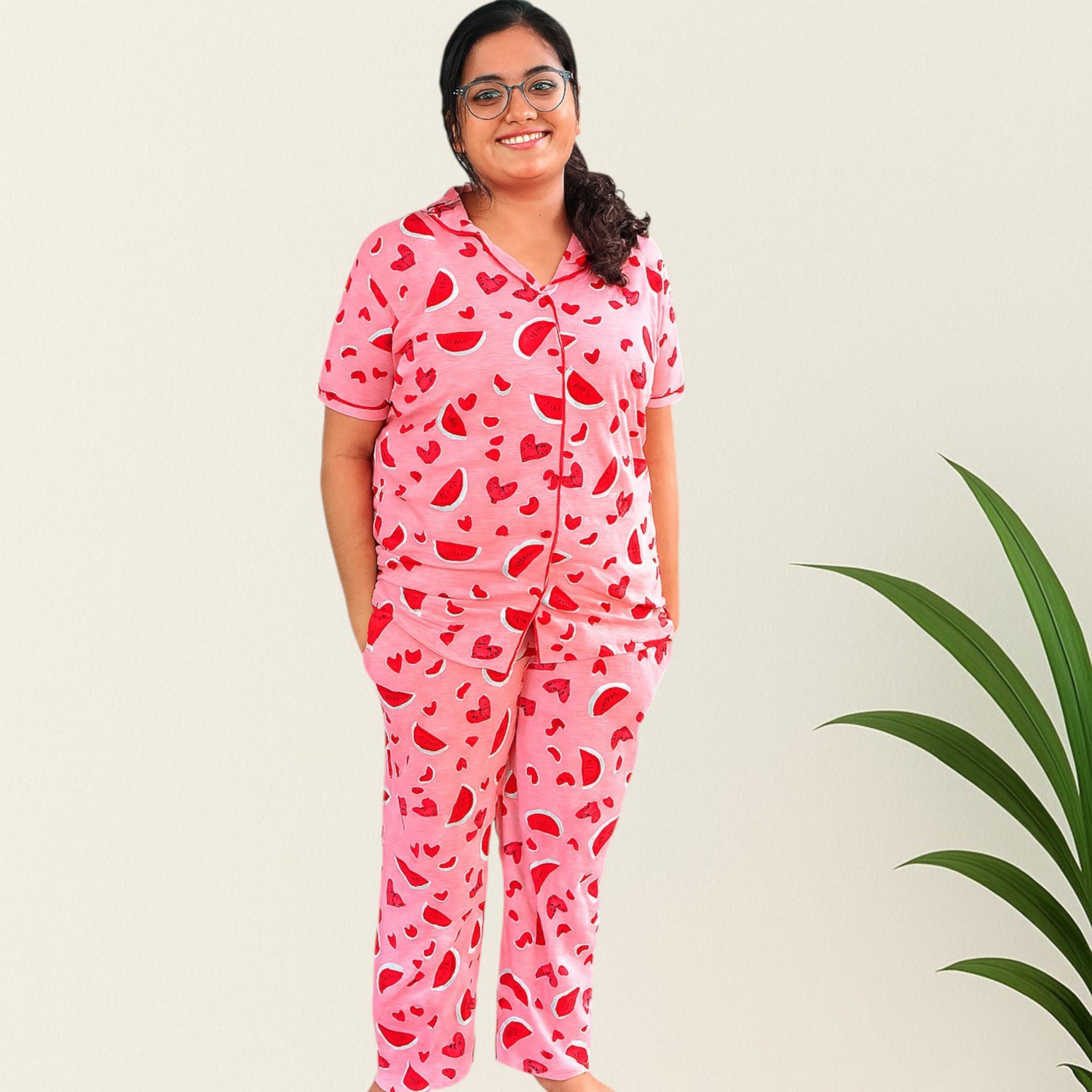 Women collar co-Ord set