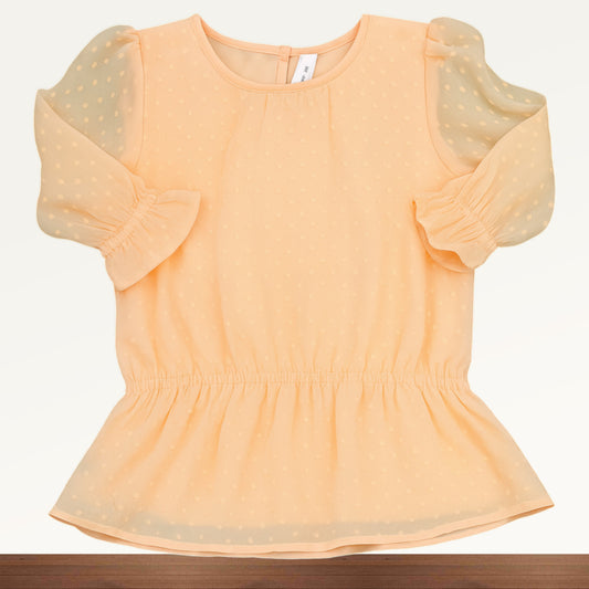 Girl Fancy Crop Top