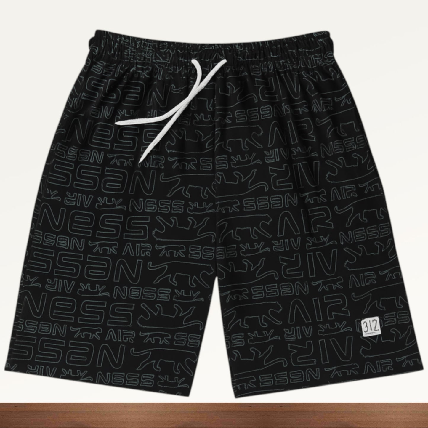Boy Printed Rope Shorts