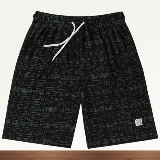 Boy Printed Rope Shorts