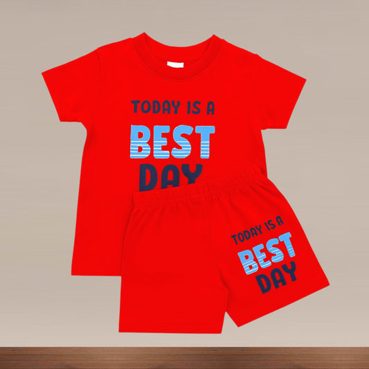 Baby Boy Shorts Set