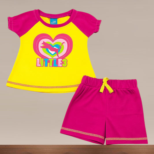 Baby Cotton Shorts Set