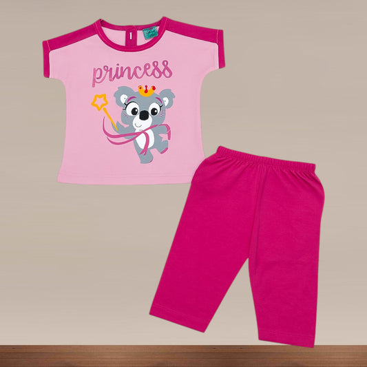 Baby Cotton Capri Set