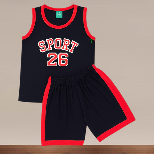 Baby Boy Sleeveless Set