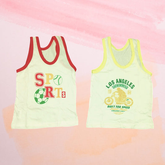 Kids Boy Vest Pack Of 2