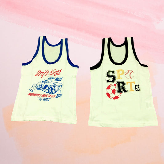 Kids Boy Vest Pack Of 2