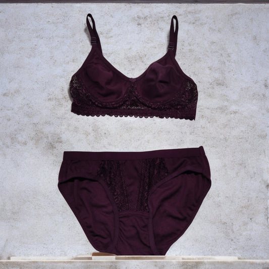 Women Neted Bra Set