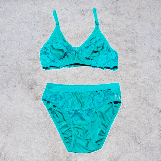 Women Neted Bra Set