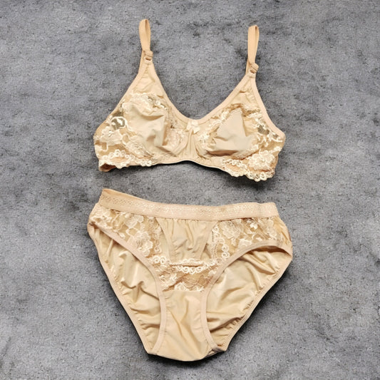 Women Neted Bra Set