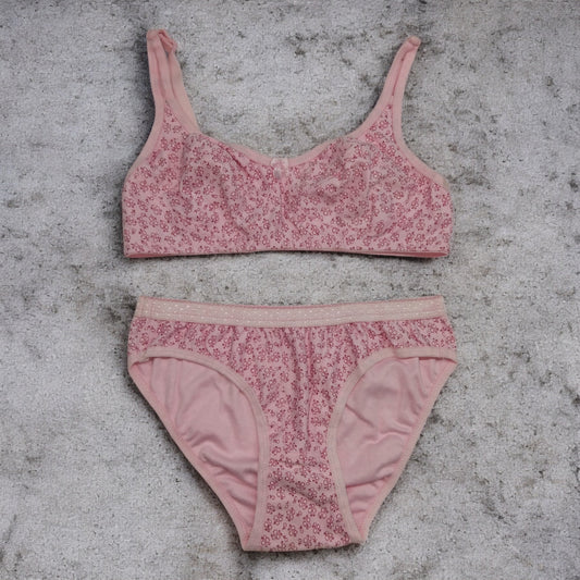Women Plain Bra Set