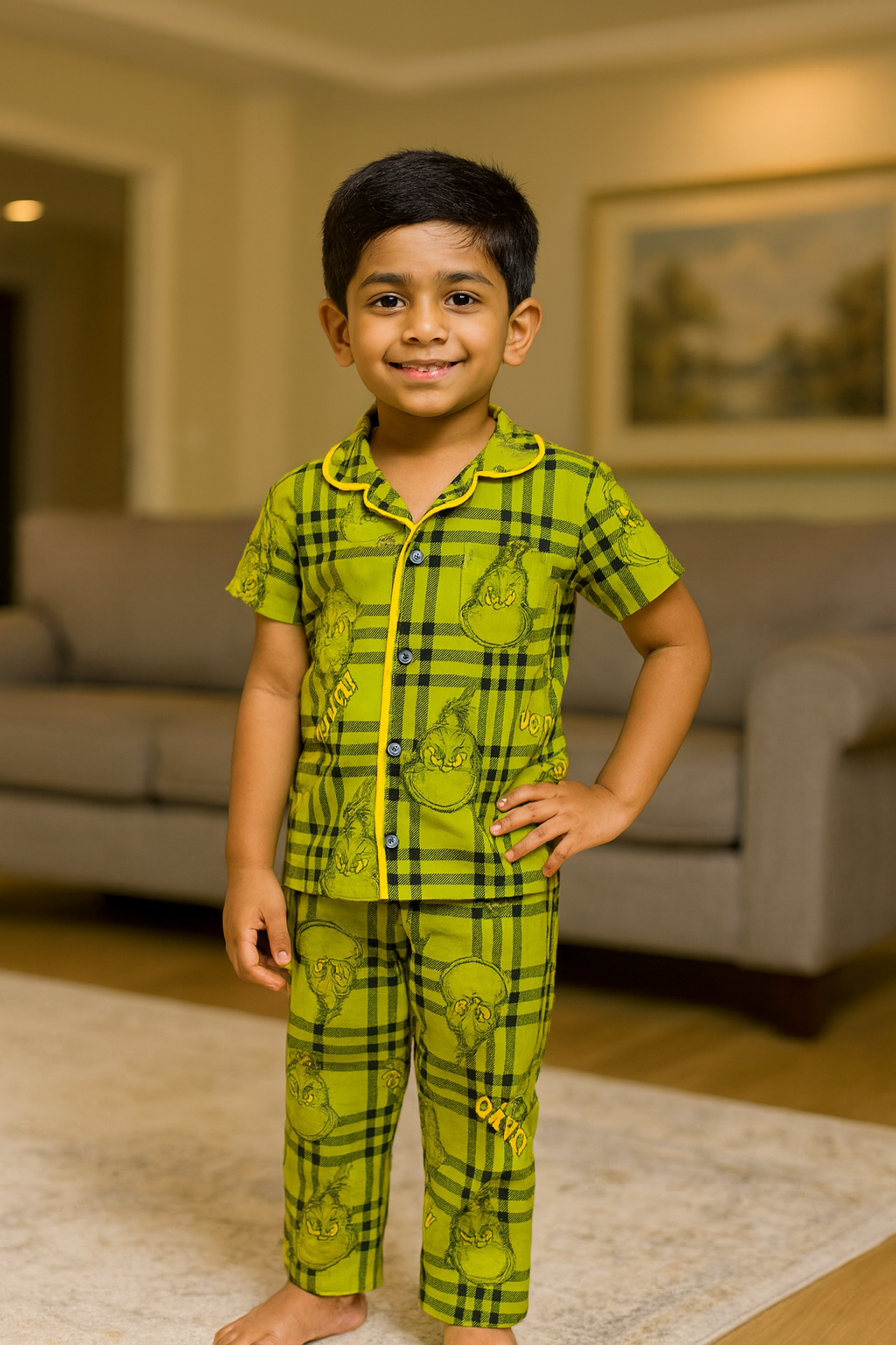 Premium Collar Co-ord Pant Set