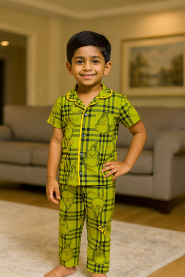 Premium Collar Co-ord Pant Set