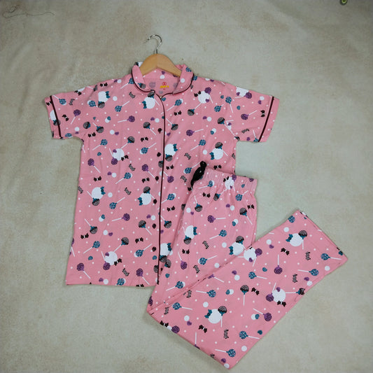 Women Collar Co-ord Set
