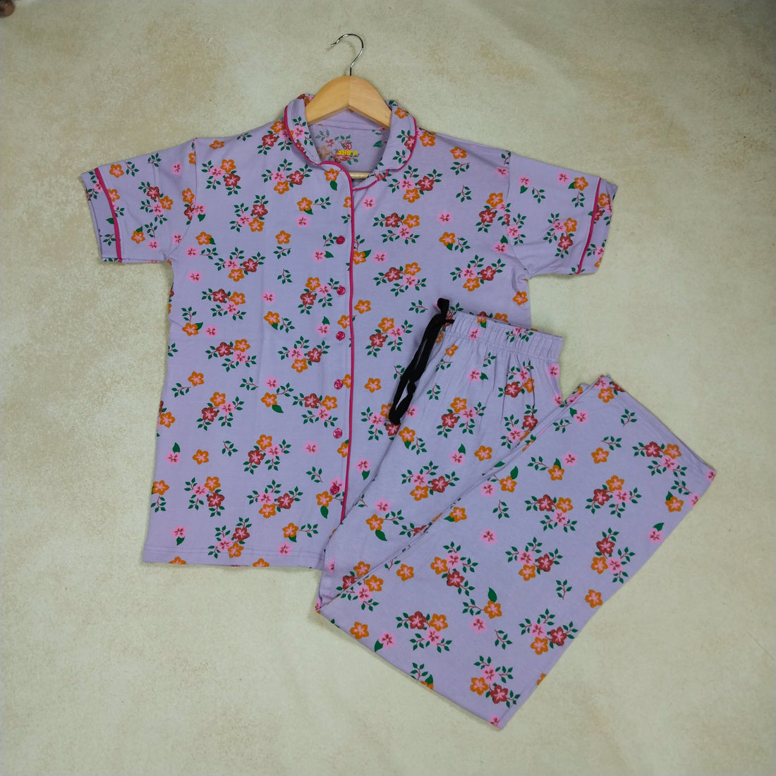 Women Collar Co-ord Set