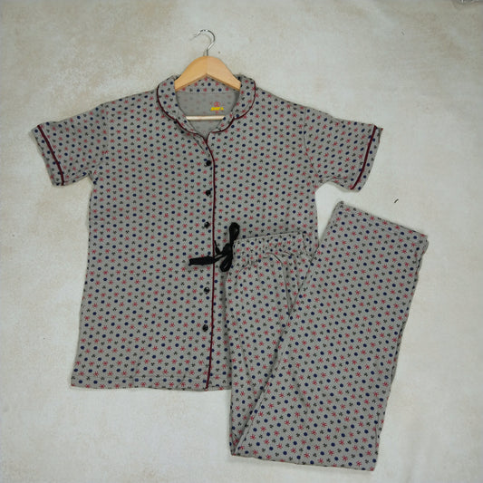 Women Collar Co-ord Set