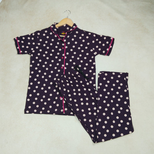 Women Collar Co-ord Set