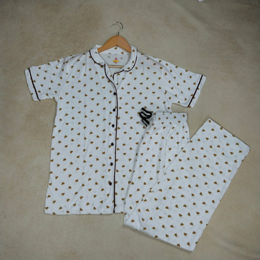Women Collar Co-ord Set