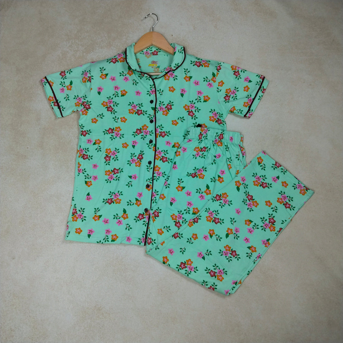 Women Collar Co-ord Set