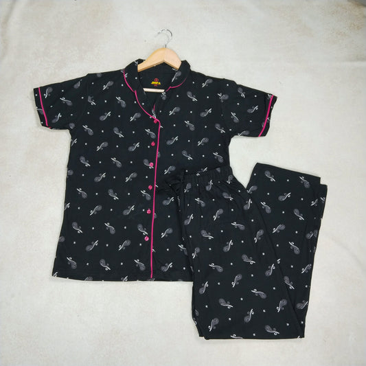 Women Collar Co-ord Set