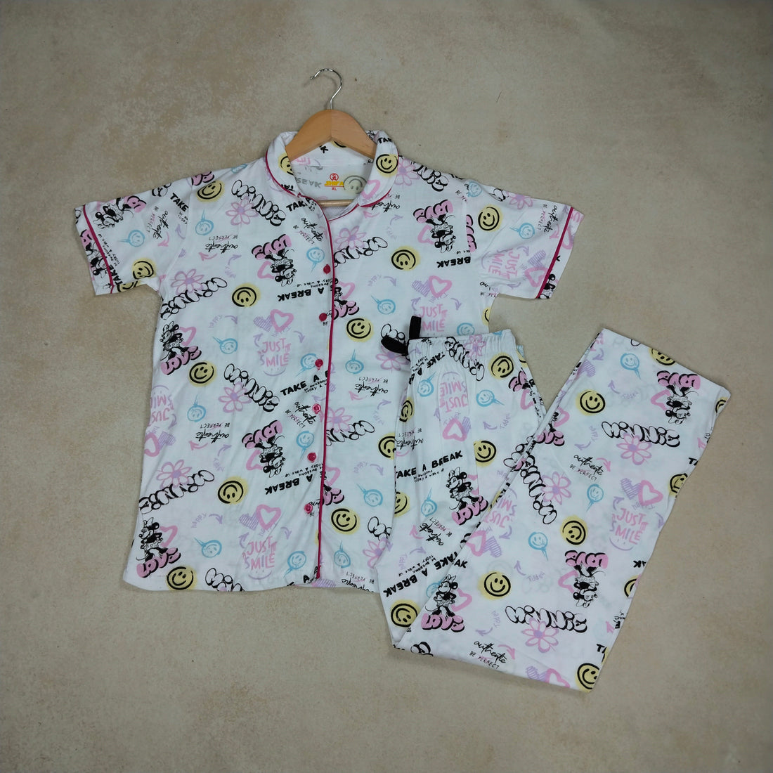 Women Collar Co-ord Set