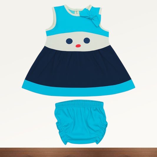 Baby Girl Frock Shorts set  - 212