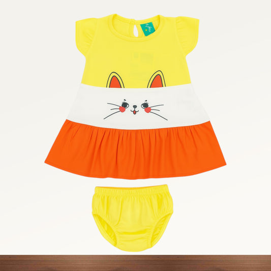 Baby Girl Frock Shorts set  - 212