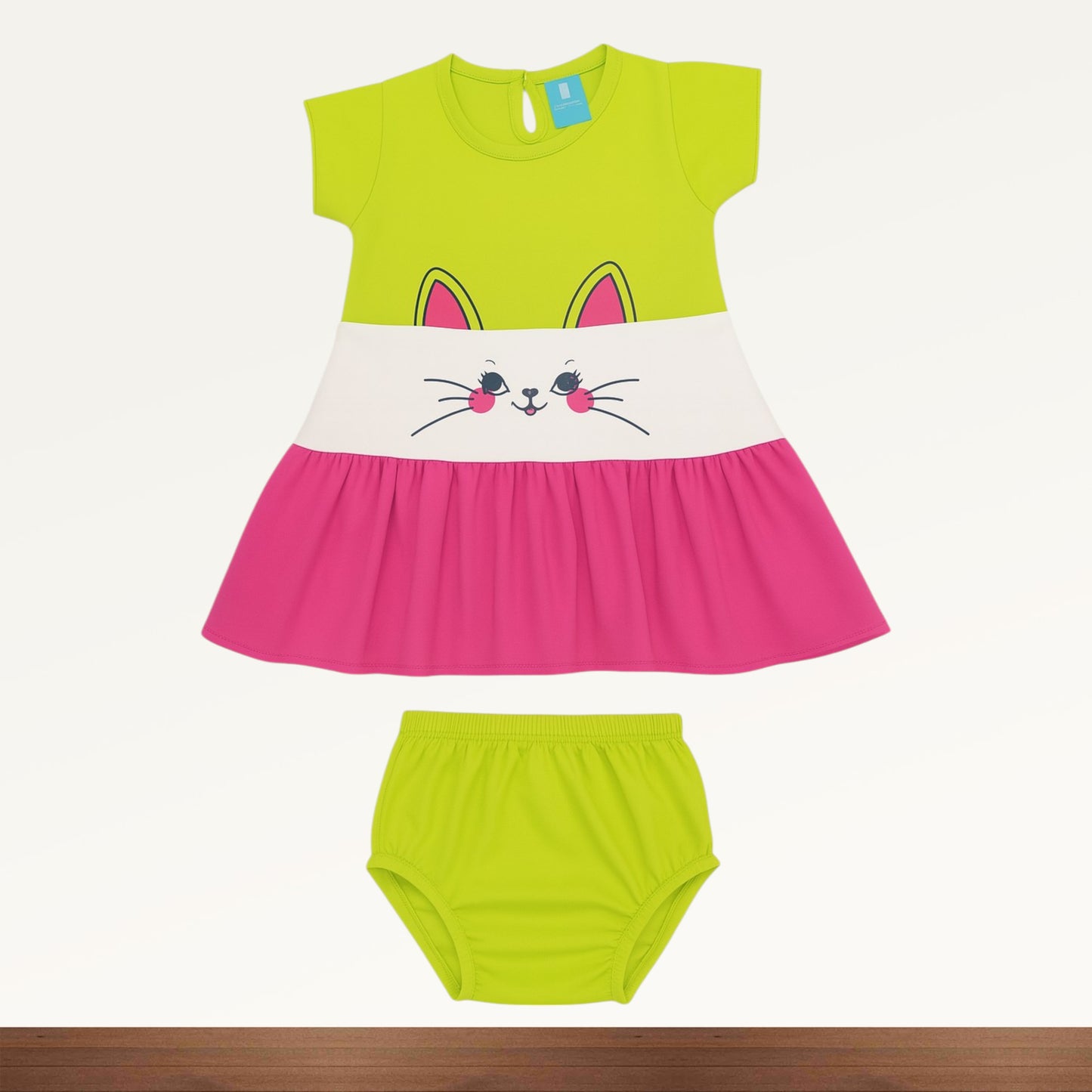 Baby Girl Frock Shorts set  - 212