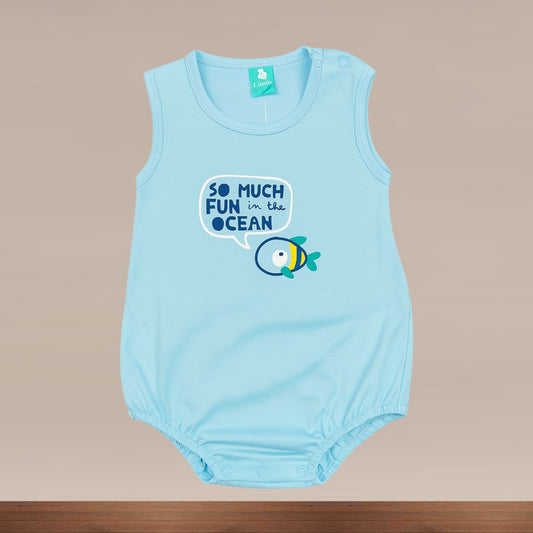 Premium Baby Plain Romper  - 3007