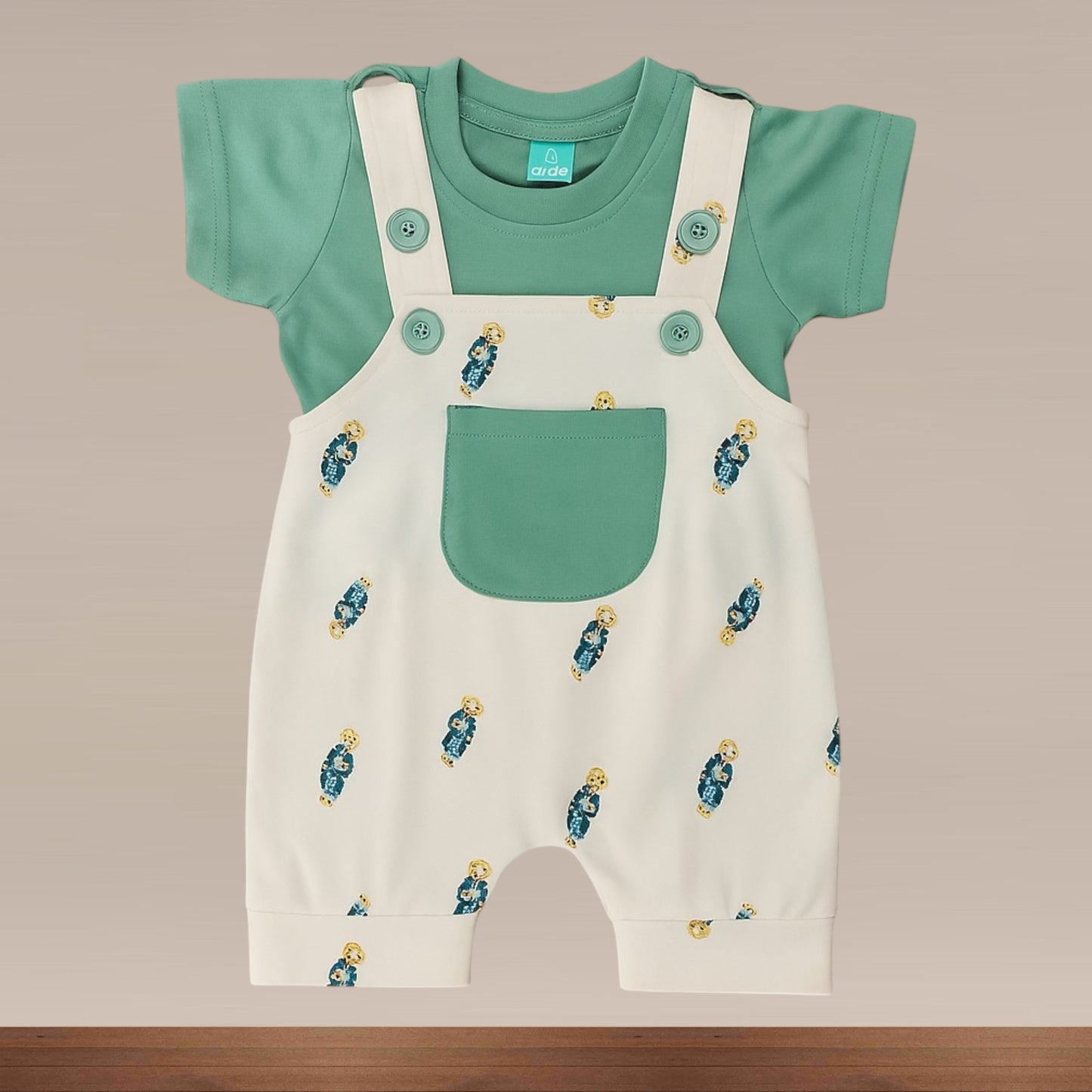 Premium Boy Baby Dungaree Set