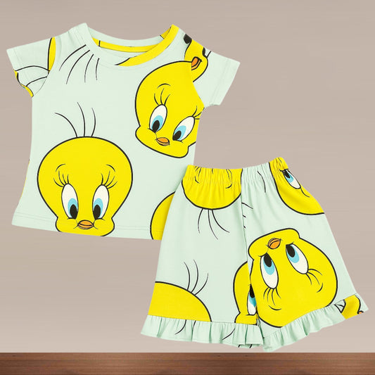 Premium Girl Baby Shorts Set - 232