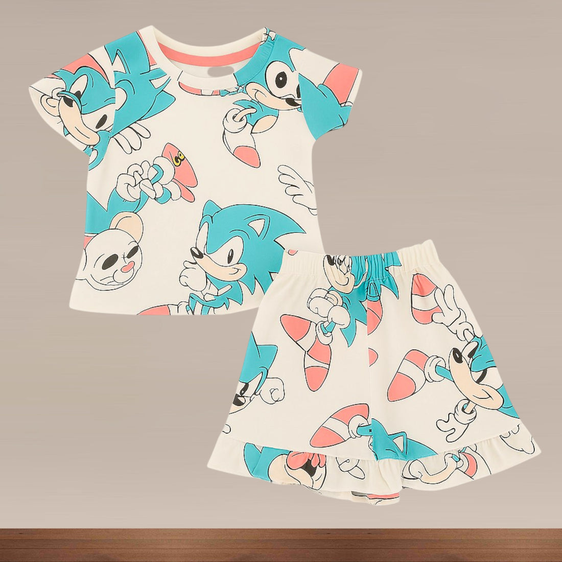 Premium  Co-ord Shorts Set - 232