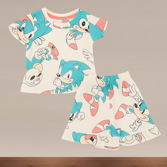 Premium Girl Baby Shorts Set - 232