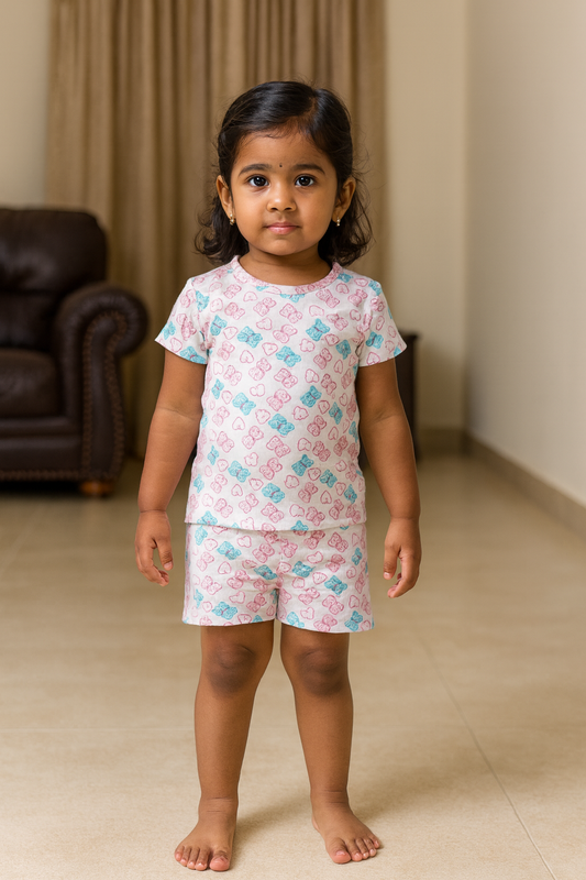 Premium  Co-ord Shorts Set - 232