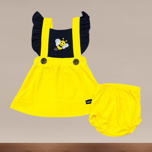 Baby Girl Frock & Shorts Set - 230