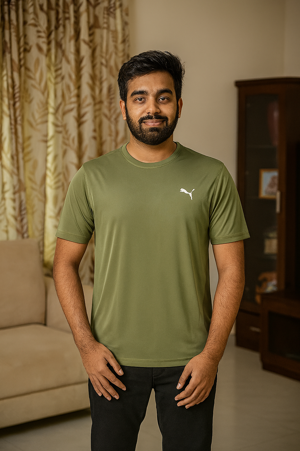 Men Round Neck T-Shirt