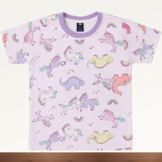 Girl Half Sleeve T-Shirt