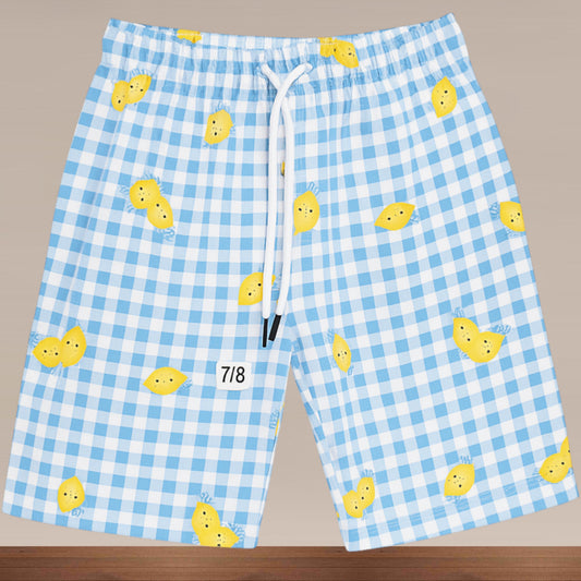 Boy Printed Rope Shorts