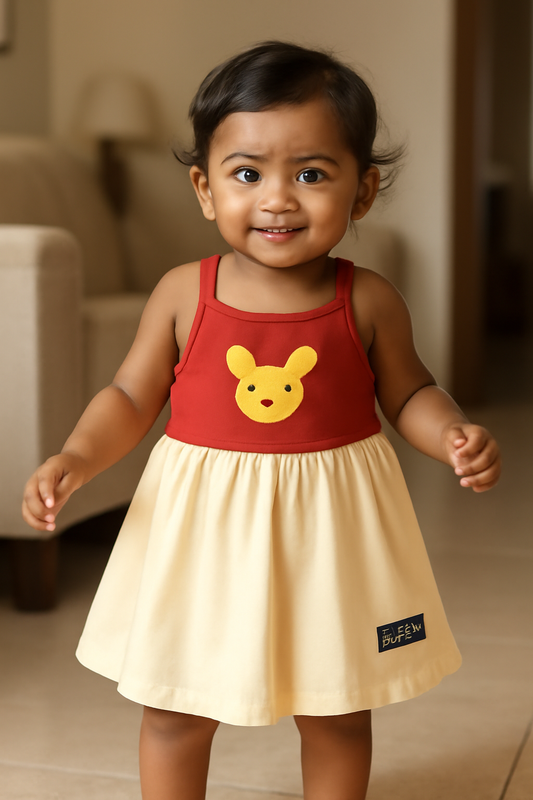 Premium Girl Baby Frock  - 3010