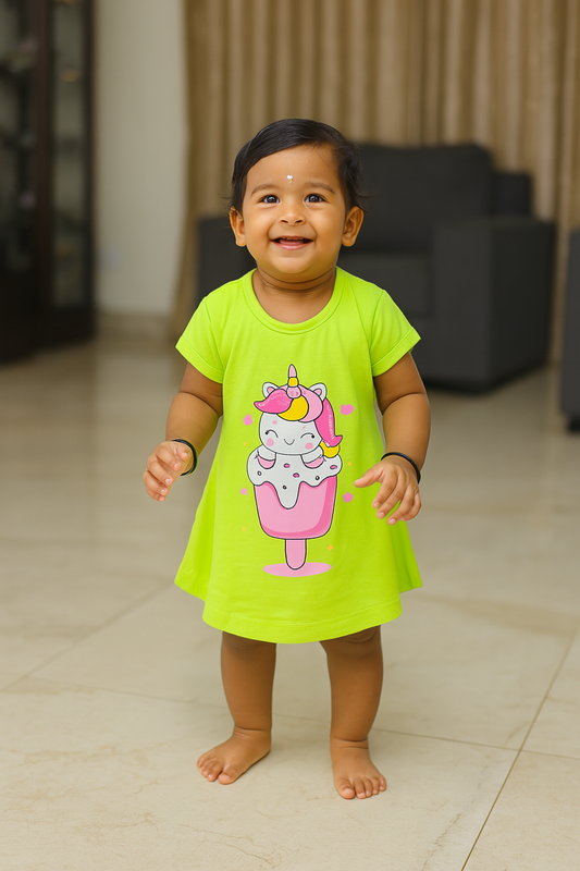 Premium Girl Baby Frock - 3010