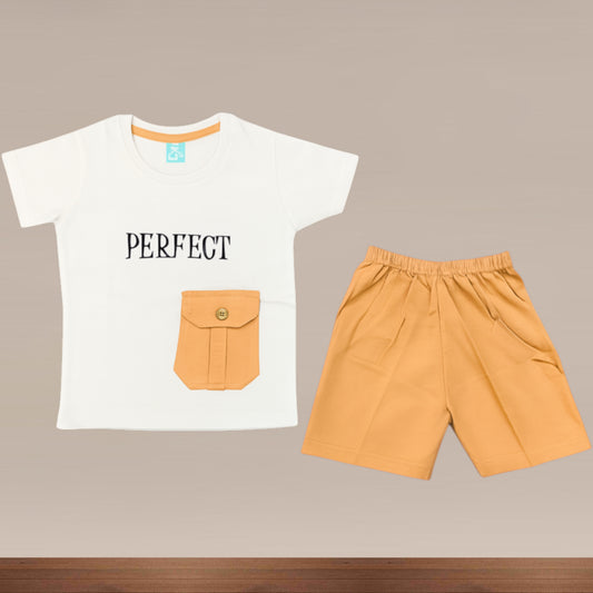 Premium Boy Baby Half Sleeve Shorts Set - 221