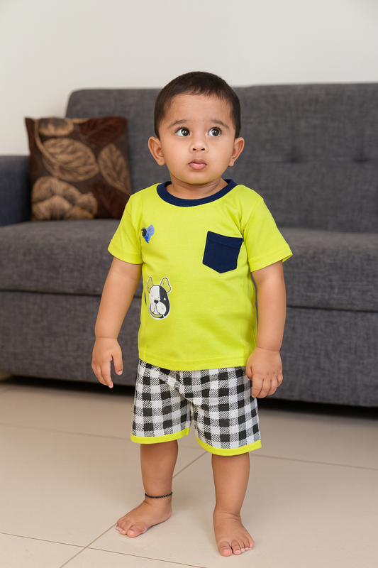 Premium Boy Baby Shorts Set -  221