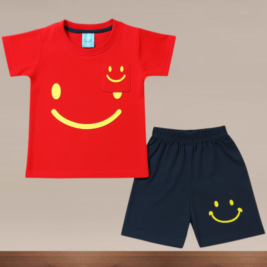 Premium Boy Baby Half Sleeve Shorts Set - 216