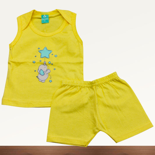 Premium Baby Sleeveless Shorts Set - 3001
